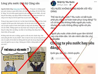 Kỳ 1: Từ xuyên tạc lịch sử đến âm mưu tách rời lòng yêu nước khỏi nền tảng dân tộc