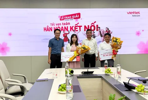 Viettel Cần Thơ trao thưởng khách hàng trúng vàng và quay số may mắn đợt 1 chương trình “5G siêu tốc - Lộc vàng cực sốc”