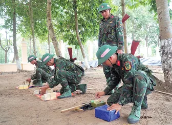 Trung đoàn 114 thực hiện hiệu quả nhiệm vụ quân sự