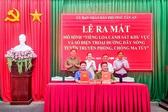 Ra mắt mô hình về tuyên truyền phòng, chống ma túy
