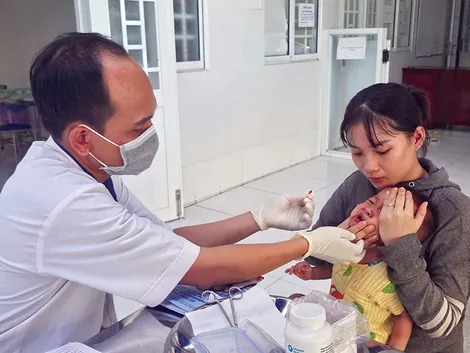 TP Cần Thơ: Từ ngày 1 đến 7-6, đưa trẻ đến trạm y tế uống vitamin A