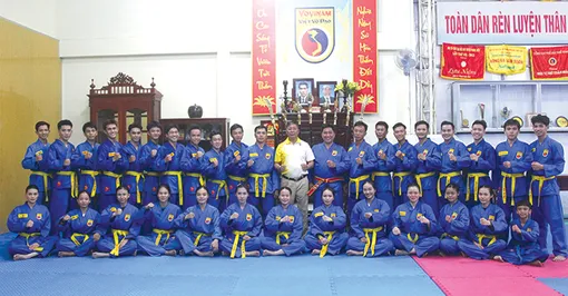 Liên đoàn Vovinam tỉnh Hậu Giang (cũ) sáp nhập vào Liên đoàn Vovinam - Việt Võ Đạo TP Cần Thơ