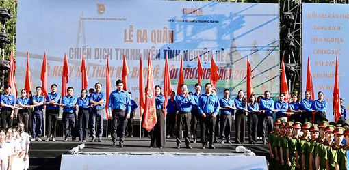 Cần Thơ ra quân Chiến dịch Thanh niên tình nguyện hè năm 2026