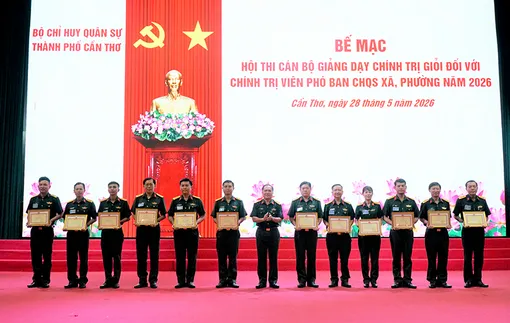 Bế mạc Hội thi Cán bộ giảng dạy chính trị giỏi