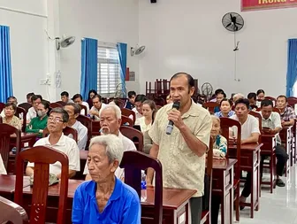 Cử tri Đại Ngãi kiến nghị nhiều vấn đề dân sinh
