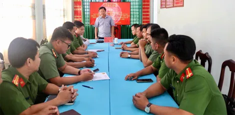 Chủ động, kịp thời giữ gìn an ninh, trật tự