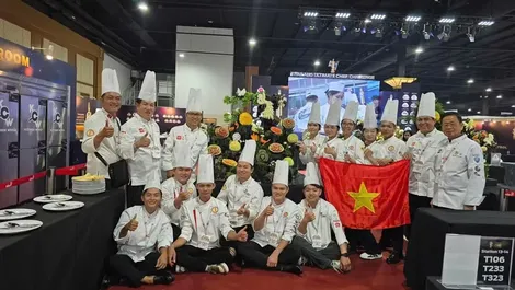 Các đầu bếp Việt Nam viết nên kỳ tích mới trên trường quốc tế