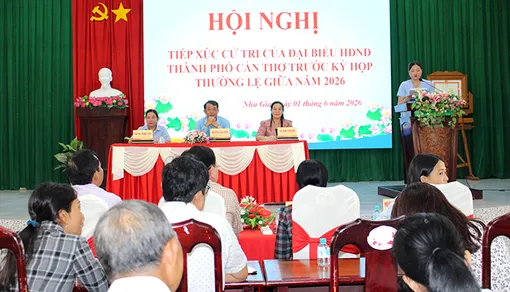 Tổ đại biểu số 9 HĐND TP Cần Thơ tiếp xúc cử tri tại xã Nhu Gia
