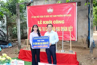 Khởi công xây dựng 10 căn nhà Đại đoàn kết