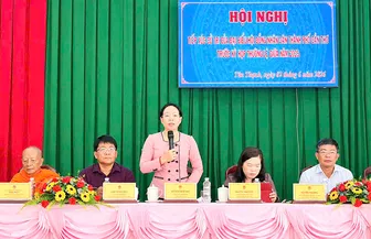 Cử tri xã Tân Thạnh kiến nghị nhiều vấn đề liên quan đến đời sống và sản xuất