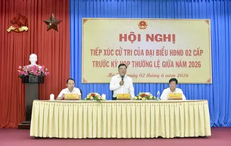 Cử tri xã Mỹ Hương và Mỹ Tú kiến nghị nhiều vấn đề liên quan đến đời sống dân sinh