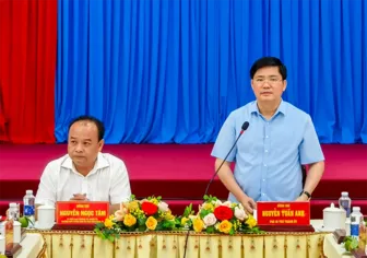 Thường trực Thành ủy làm việc với Thường trực Đảng ủy các xã thuộc Cụm 3