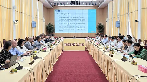 Khởi động hỗ trợ kỹ thuật cho Dự án phát triển đô thị xanh thích ứng với biến đổi khí hậu tại Ngã Bảy