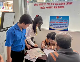 98,1% hồ sơ thủ tục hành chính được giải quyết đúng hạn, trước hạn