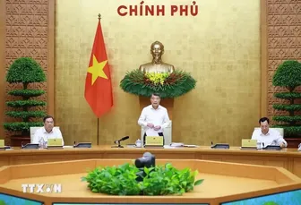 Thủ tướng Lê Minh Hưng chủ trì phiên họp Chính phủ thường kỳ tháng Năm