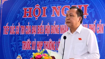 Cử tri kiến nghị nhiều vấn đề liên quan đến an ninh, trật tự