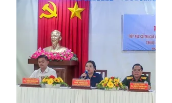 Tổ đại biểu số 9 HĐND TP Cần Thơ tiếp xúc cử tri phường Vĩnh Phước và xã Lai Hòa