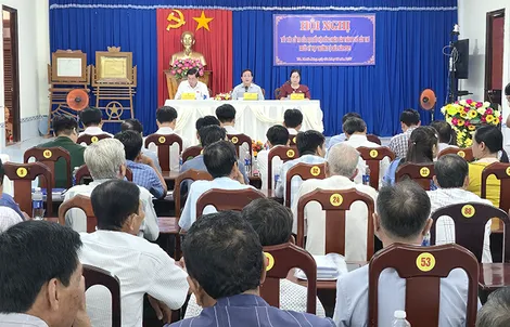 Đại biểu HĐND TP Cần Thơ​ tiếp xúc cử tri xã Hiệp Hưng và Tân Phước Hưng