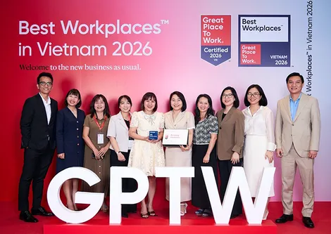 AMWAY Việt Nam hai năm liên tiếp đứng Top nơi làm việc xuất sắc hàng đầu Việt Nam 2026