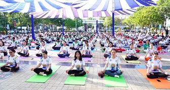 Tổ chức Ngày Quốc tế Yoga lần thứ 12 tại TP Cần Thơ