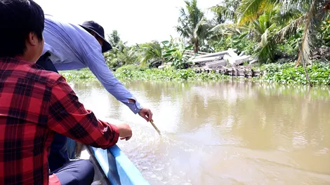 Kiểm tra kỹ thuật hơn 13.000m công trình nạo vét kênh mương tại xã Tân Long