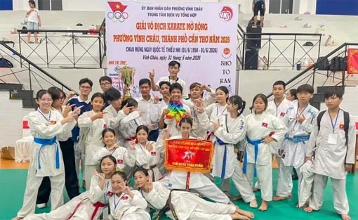 Khơi nguồn phong trào Karate cơ sở