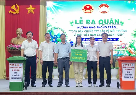 Sôi nổi hoạt động chung tay bảo vệ môi trường xanh - sạch - đẹp