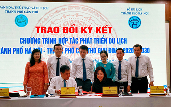 ទីក្រុងកឹងធើ និងហាណូយ ចុះហត្ថលេខាលើកិច្ចសហប្រតិបត្តិការអភិវឌ្ឍន៍ទេសចរណ៍