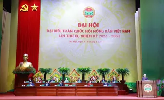 Khai mạc Đại hội đại biểu toàn quốc Hội Nông dân Việt Nam lần thứ IX
