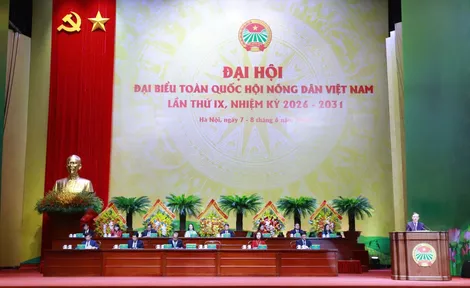 Khai mạc Đại hội đại biểu toàn quốc Hội Nông dân Việt Nam lần thứ IX