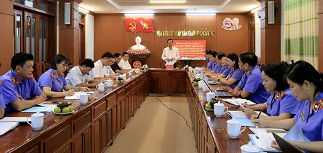 Nâng cao hiệu quả công tác phối hợp trong giải quyết các vụ án, vụ việc phức tạp, dư luận xã hội quan tâm