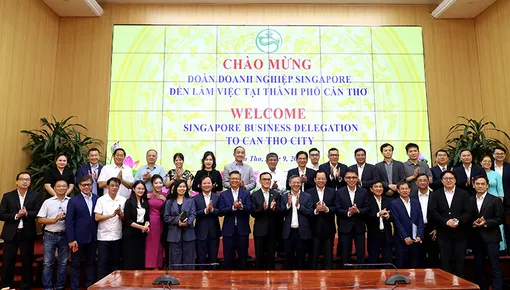 Lãnh đạo TP Cần Thơ tiếp đoàn doanh nghiệp Singapore tìm hiểu cơ hội đầu tư