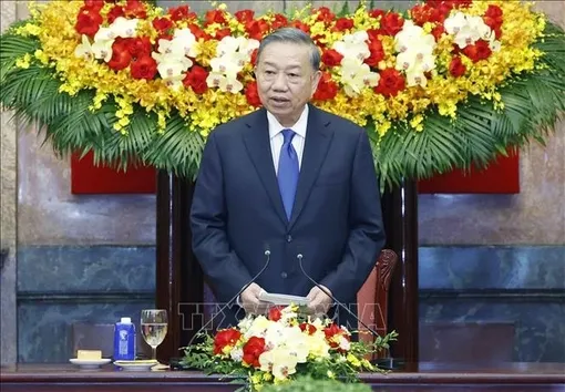 Tổng Bí thư, Chủ tịch nước Tô Lâm tiếp các trưởng đoàn tham dự Diễn đàn Tương lai ASEAN 2026