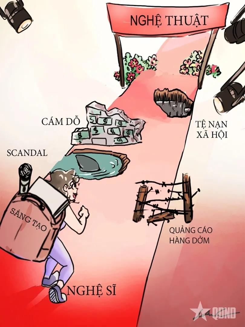 Bài 2: Trên đầu ngọn bút phải là nhân dân và Tổ quốc