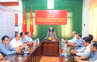 Lãnh đạo Thành ủy gặp mặt Đoàn đại biểu dự Đại hội đại biểu toàn quốc Hội Cựu chiến binh Việt Nam lần thứ VIII