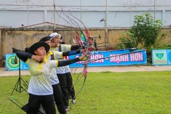 Sẵn sàng cho Giải Bắn cung trẻ quốc gia
