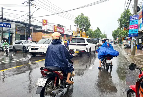Mưa giông gia tăng trong những ngày sắp tới