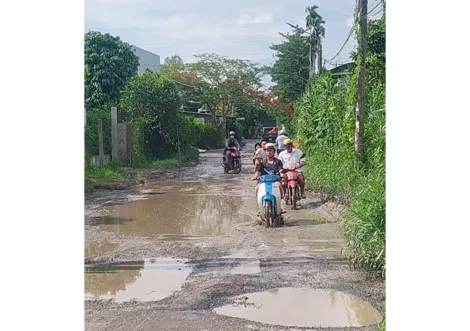 Đường tỉnh 923 xuống cấp nghiêm trọng