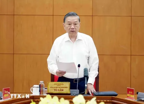 Tổng Bí thư, Chủ tịch nước Tô Lâm: Bảo vệ môi trường và thích ứng với biến đổi khí hậu là một trụ cột của mô hình phát triển mới