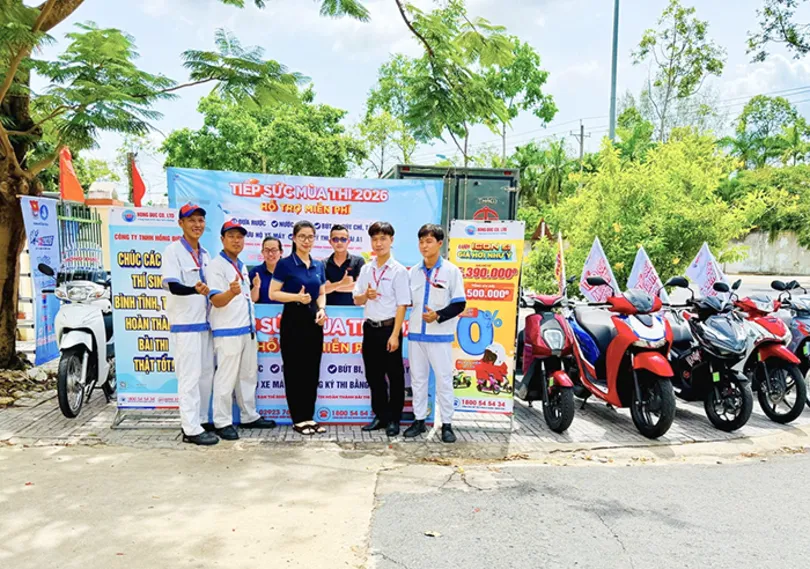 Công ty TNHH Hồng Đức 12 năm liên tiếp đồng hành cùng sĩ tử