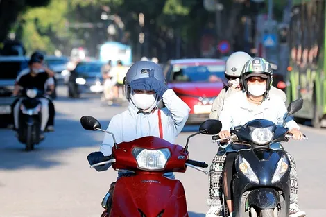 Thời tiết ngày 13/6: Bắc Bộ, Trung Bộ nắng nóng gay gắt