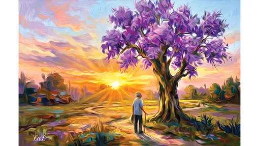 Mùa hoa bằng lăng nở