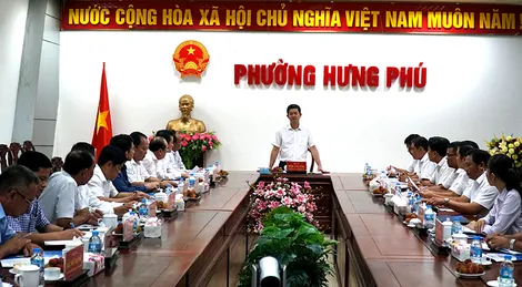 Tiếp tục nâng cao chất lượng hoạt động của hệ thống chính trị, thúc đẩy phát triển kinh tế - xã hội phường Hưng Phú
