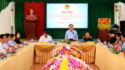 Tổ Đại biểu số 9 thảo luận trước Kỳ họp thứ 3 HĐND TP Cần Thơ