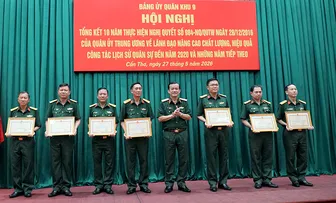 Quân khu 9 nâng chất công tác lịch sử quân sự