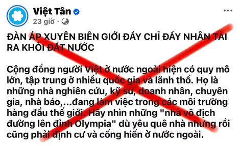 Bài 1: Chiến dịch vu cáo “đàn áp xuyên quốc gia”
