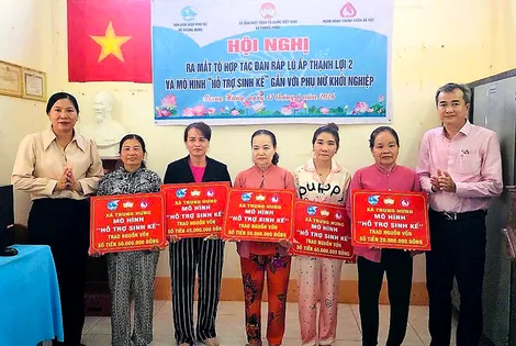 Giúp hội viên, phụ nữ nâng cao thu nhập
