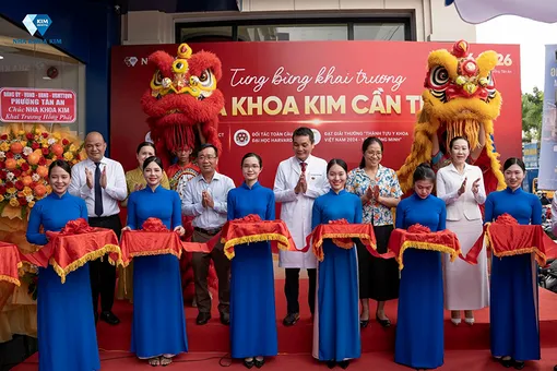 Tưng bừng khai trương Nha khoa Kim Cần Thơ - Nâng tầm chăm sóc răng miệng chuẩn y khoa