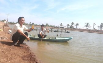 បង​បា​ប៊ិញ ធ្វើ​មាន​ដោយ​សារ​ការ​ចិញ្ចឹម​ត្រី​ពោ​