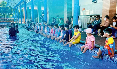 Kim Đồng Swimming Club - Nơi rèn luyện bổ ích mùa hè